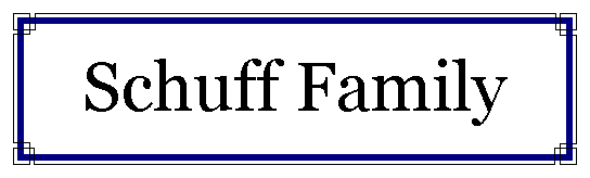 Text Box: Schuff Family